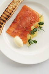 smoked salmon appetizer starter