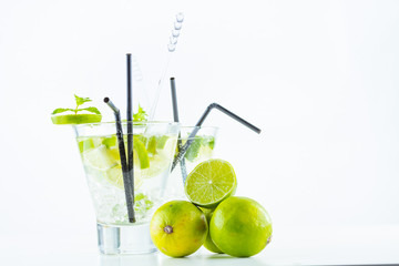 Mojito cocktail drink