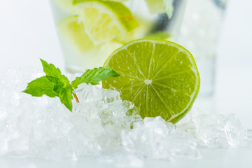 Mojito cocktail drink