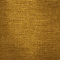 Classic fabric textured background in elegant golden colour 
