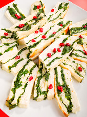 Fish pate with spinach