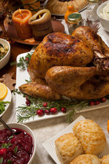 Rustic Thankgiving Dinner