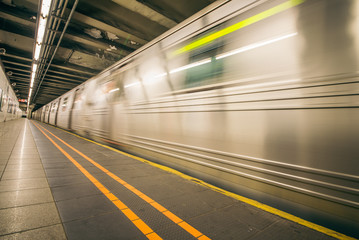 New York subway train