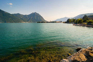 Fototapeta premium Iseo Lake panorama