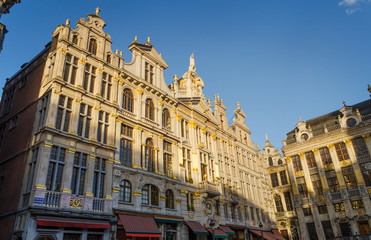 Obraz premium Historical Building in Grand place, Brussels