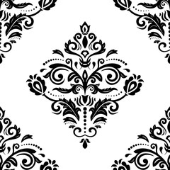 Damask Seamless Vector Pattern