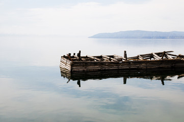 Naklejka na ściany i meble Lake Baikal - Russia