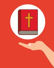 Obraz premium catholic religion design 