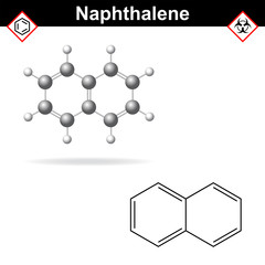 Naphthalene molecule