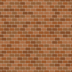 brick wall - vector background
