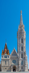 Fototapeta premium St. Matthias church in Budapest, Hungary. 
