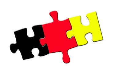 Obraz premium Deutschland - Puzzle