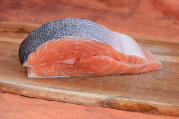 cross section of a salmon