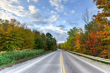 Fototapeta na wymiar Fall Foliage Vermont