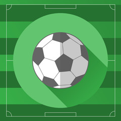 Naklejka premium Classic Soccer Ball icon