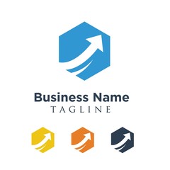 Arrow vector logo icon