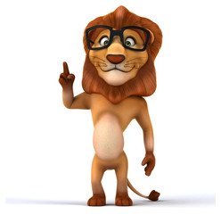 Obraz premium Fun lion