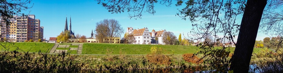 Fototapeta na wymiar Zwickauer Panorama 
