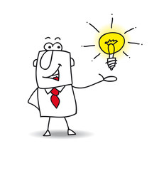 Joe presents an idea