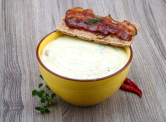 Cheese soup