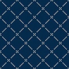 Winter Holiday Seamless Knitting Pattern