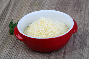 Shredded parmesan