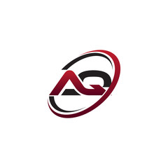 Modern Initial Logo Circle BE