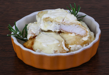 Baked perch