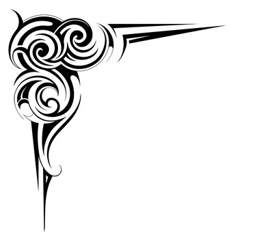 Naklejki Artistic frame border