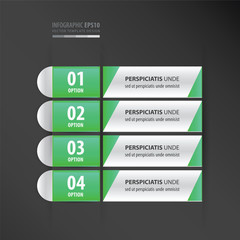 banner and label design neon green