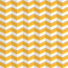 Zig Zag Pattern, Yellow Design