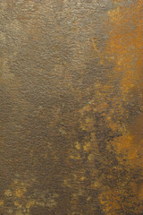 Rusty painted metal