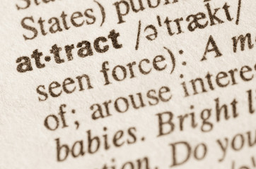 Obraz premium Dictionary definition of word contest