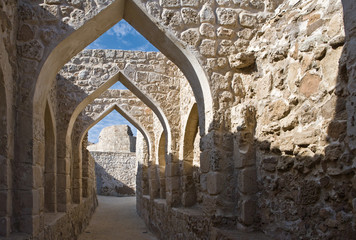 Bahrain, Manama , the Portuguese fort of the XVI century also known as Bahrain Fort.