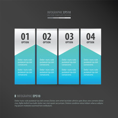 banner template   neon blue