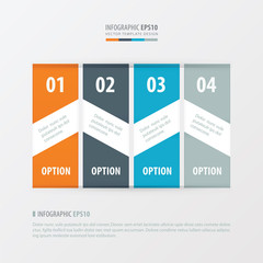 banner vector design 4 item banner vector design   Orange , blue