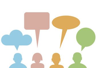 Illustration of  Social network