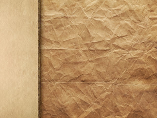 Creased paper background