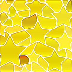abstract vector stained-glass mosaic background