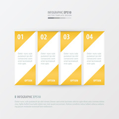 vector banner  yellow color