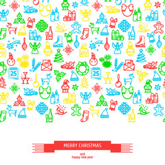 Christmas Icon concept