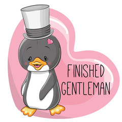 Penguin in hat