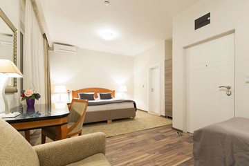Interior of a hotel apartment