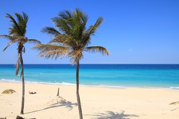 Fototapeta na wymiar Cuba beach