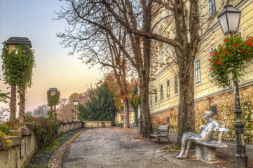 Promenade in Zagreb