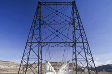 An old bridge over the Colorado River in Southern Utah