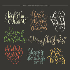 Christmas Lettering Collection