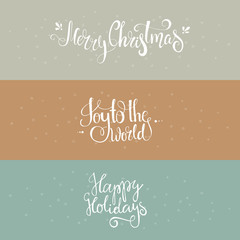 Xmas Lettering