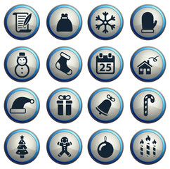 Christmas simply icons
