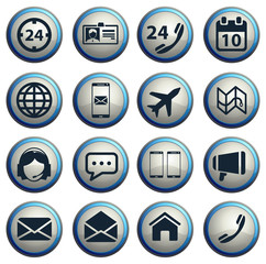 Contacts simply icons